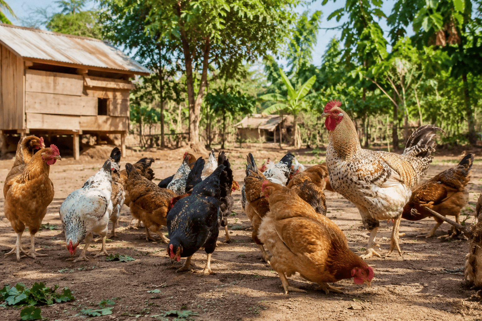 Poulets de Village